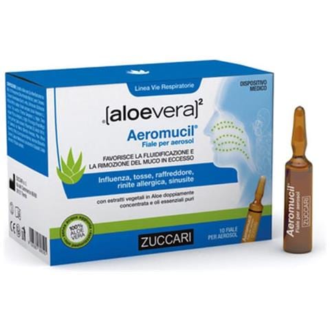 ALOEVERA2 Aeromucil 10 Fiale 5 ml - Foto 1