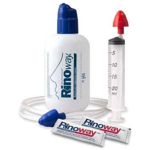 Rinoway Doccia per Irrigazione Nasale + 15 Sali Isotonici - Foto 1
