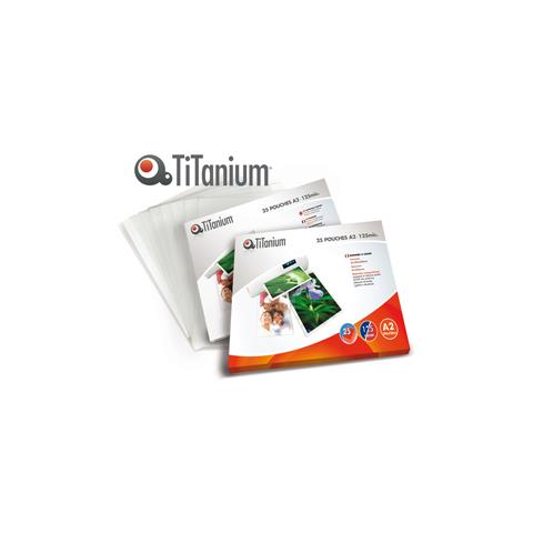 25 pouches 594x428mm (a2) 125my titanium - Foto 1