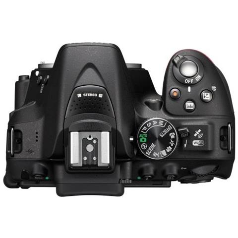 Fotocamera D5300 24,2 Mpx Display LCD Wi-Fi Colore Nero + KIT AFP 18-55 / 70-300 mm + SD8GB - Foto 9
