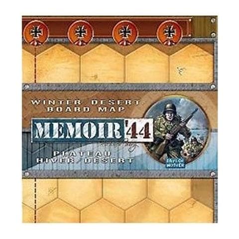 Memoir '44 Days Of Wonder Winter Desert Board Expansion Board Game - Foto 1