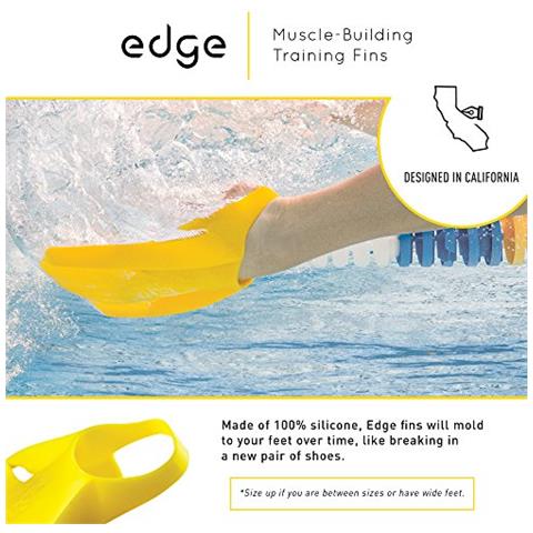 Edge, Pinna A Filo Unisex - Adulto, Giallo, Eu 44-45 - Foto 2