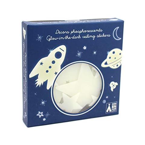Djeco 54591 - Stelle Luminose Glow In The Dark Space Mission Set, Multicolore - Foto 1