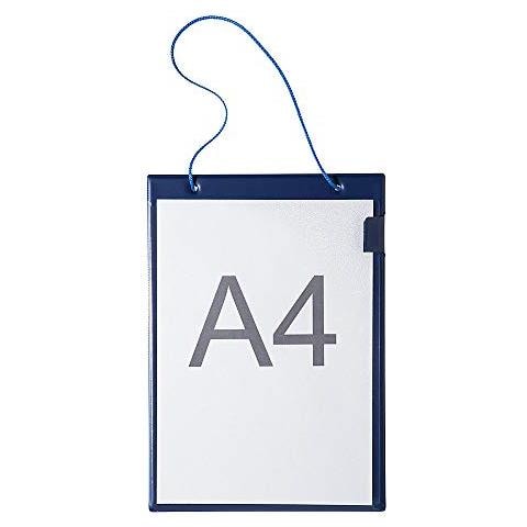 Ordina La Borsa Din A4 Senza Specialista Chiave A Registrazione Da Impianto Fatto Battesimo Pigro, Immatricolazione Del Veicolo Ecc 10-pc, Diversi Colori Disponibile - Blu - Foto 1