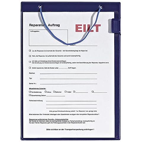 Ordina La Borsa Din A4 Senza Specialista Chiave A Registrazione Da Impianto Fatto Battesimo Pigro, Immatricolazione Del Veicolo Ecc 10-pc, Diversi Colori Disponibile - Blu - Foto 2