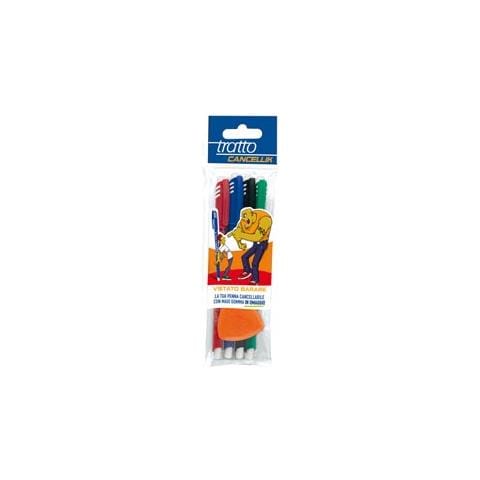 Blister 4 Penna Sfera Cancellabile Cancellik 1,0mm Col. assortiti - Foto 1