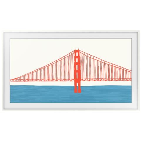 Cornice per TV The Frame 2021 (LS03A) 65" Bianco Modern - Foto 2