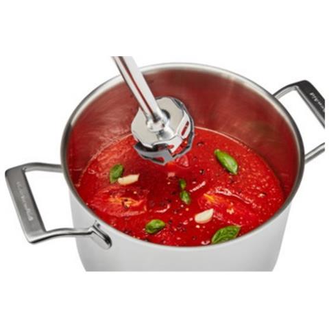 Frullatore ad Immersione Classic 5KHBV53 con Recipiente da 0.7 L Potenza 180 Watt Colore Bianco - Foto 8
