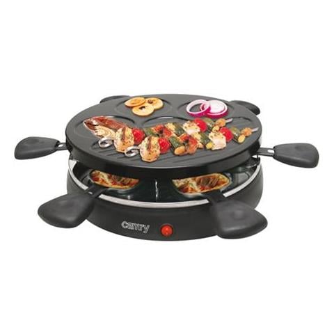 Grill Con 6 Tegami Da Raclette Con Piastra Grill Removibile 1200w Cr 6606 - Foto 2