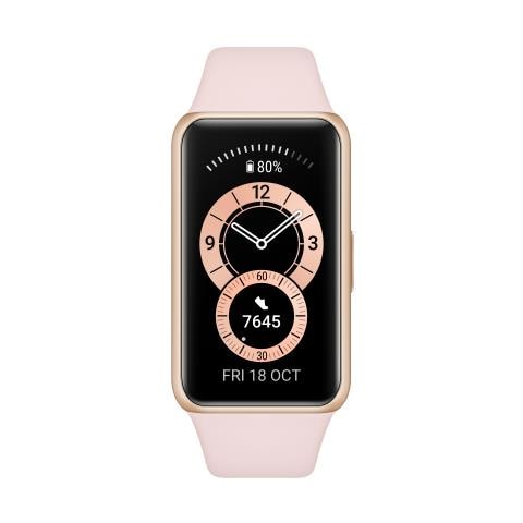 Activity Tracker Band 6 Impermeabile 5ATM Display 1.47" Bluetooth per Fitness con Pedometro e Cardiofrequenzimetro Rosa - Europa - Foto 2