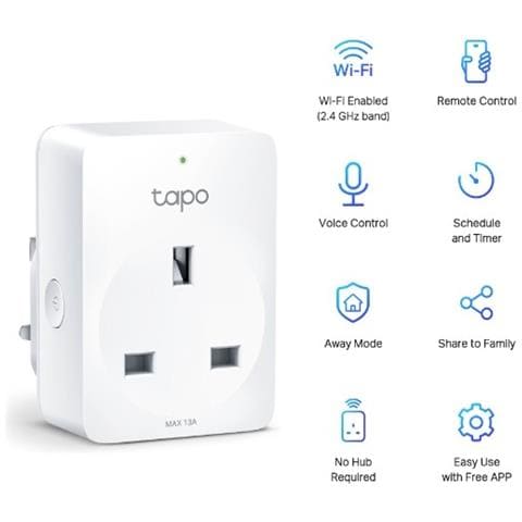 Presa Wifi Tapo P100 Confezione Da 2 - Foto 2