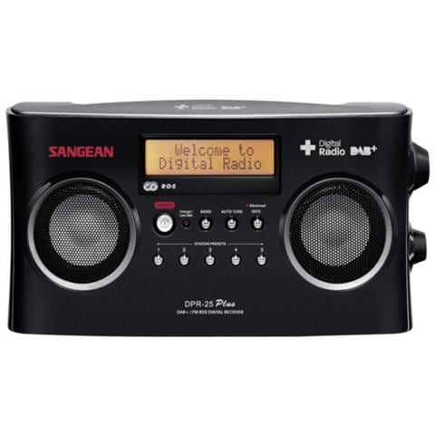 DPR-25+, DAB, DAB+, FM, 87.5 - 108 MHz, Digitale, LCD - Foto 2