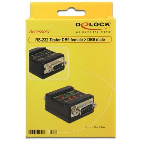 2xDB9 DB9 DB9 Nero cavo di interfaccia e adattatore - Foto 3