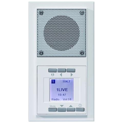 D 20.485.02 RADIO Orologio Digitale Bianco radio - Foto 1