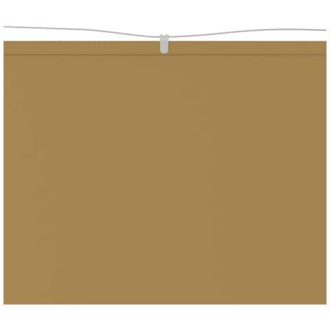 Paravento Verticale Beige 140x600 Cm In Tessuto Oxford - Foto 6