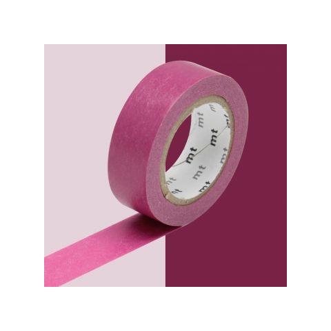 Nastro Adesivo Decorativo Monocolore - Fecce Di Vino - 1,5 Cm X 7 M - Foto 1