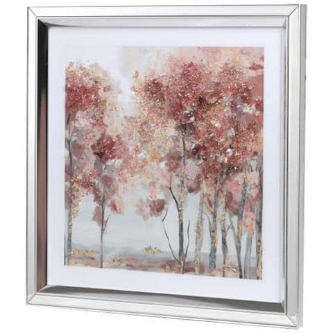 Quadro 69 X 2,5 X 69 Cm Alberi Tradizionale (2 Unità) - Foto 3