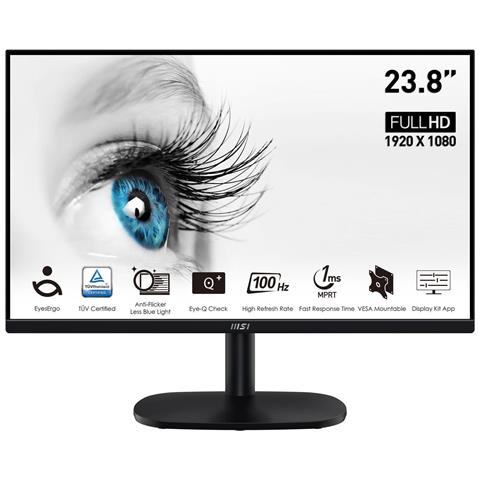 Monitor 23,8” LED VA Pro MP245VDE Full HD 1920 x 1080 Pixel Tempo di Risposta 4 ms - Foto 1
