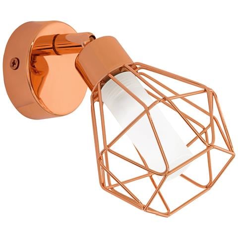 Spot Moderno Zapata In Acciaio Rame 1 Luce G9 3w Ip20 - Foto 1