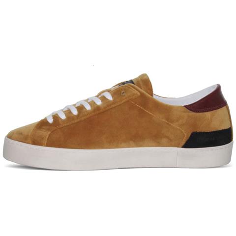 Scarpe Da Uomo Italiane Court Mid In Pelle Marrone Fatte A Mano 41 - Foto 2