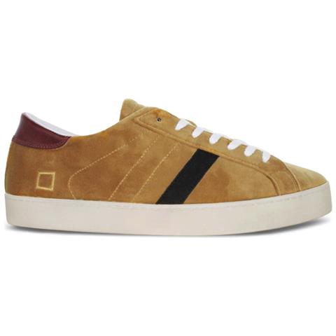 Scarpe Da Uomo Italiane Court Mid In Pelle Marrone Fatte A Mano 41 - Foto 3