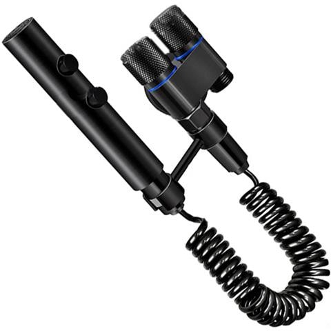 Spruzzatore Per Wc Con Aumento Della Pressione Con Supporto E Due Modalità Black - Foto 2