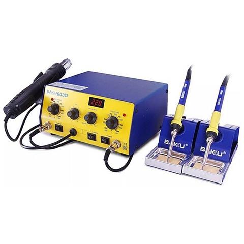 Baku Stazione Saldante Saldatore Elettrico Bk-603d Con Doppio Microstilo - Foto 1