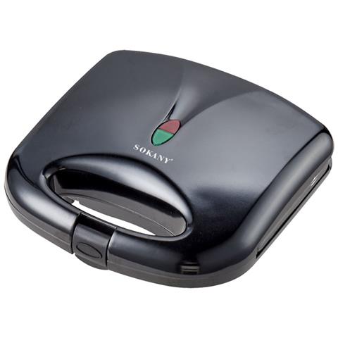 Grill Elettrico Portatile Da 750w. Area Di Cottura Antiaderente Con Chiusura A Clip E Luci Led. - Foto 2