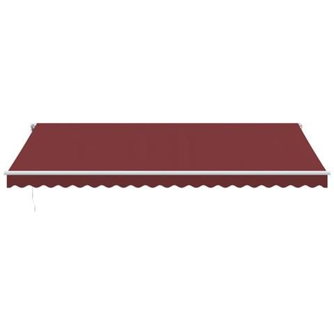 Tenda Da Sole Retrattile Automatica Bordò 500x350 Cm - Foto 3