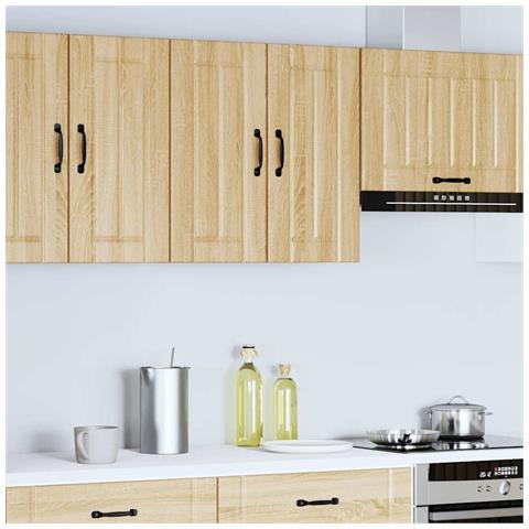 Pensile Da Cucina Lucca Rovere Sonoma In Legno Multistrato - Foto 3