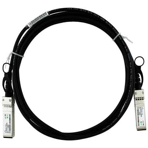 UACC-DAC-SFP10-0.5M-BL cavo InfiniBand e in fibra ottica 0,5 m SFP+ Nero - Foto 1