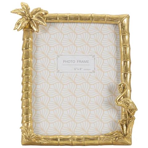 Portafoto Olistic 61 - Oro - Poliresina - 25x2,8x21 Cm - Foto 2