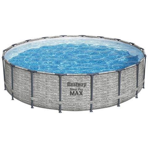 Piscina Fuori Terra - In Giro - 549x122 Cm - Grigio - Include Accessori Coordinati Cb31 - Foto 2