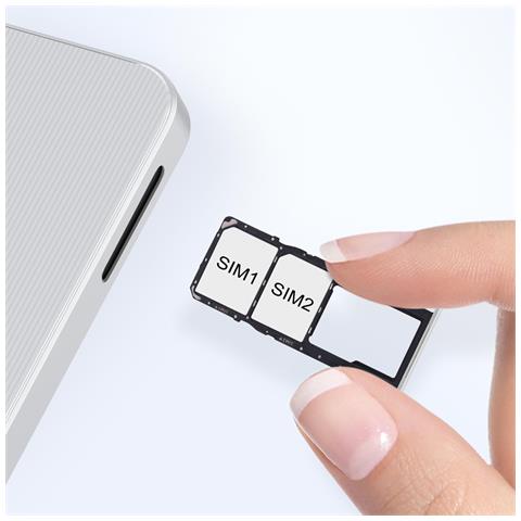 Cassetto Carte Due Nano Sim E Micro Sd Galaxy A06 Con Guarnizione Di Tenuta Preciso - Foto 4