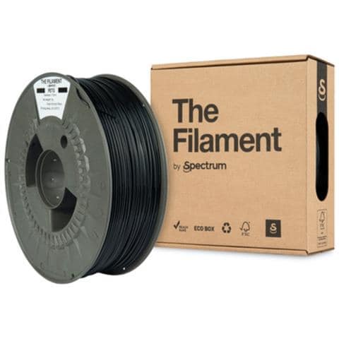 TF-24015 materiale di stampa 3D Polietilene Tereftalato Glicole (PETG) Nero 1 kg - Foto 1