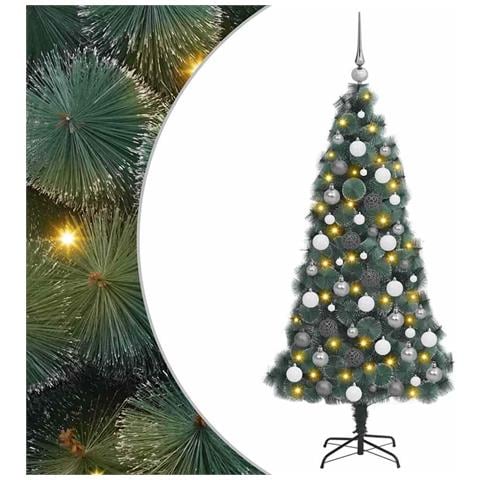 Albero di Natale artificiale Verde 55 x 55 x 240 cm PET - Foto 1