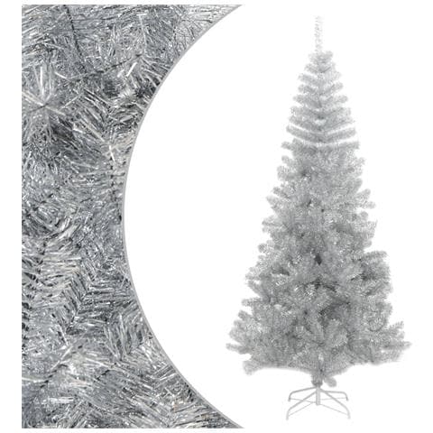 Lusso Casadino - Albero Di Natale Artificiale Con Supporto Argento 180 Cm Pet - Foto 2