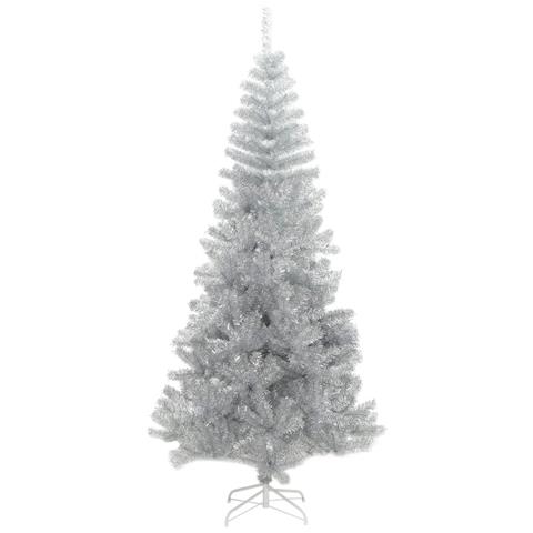 Lusso Casadino - Albero Di Natale Artificiale Con Supporto Argento 180 Cm Pet - Foto 1
