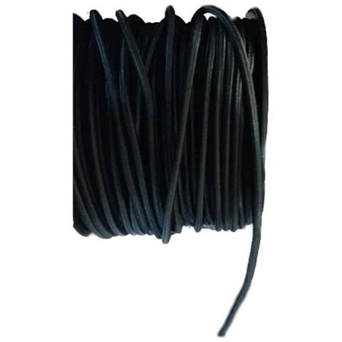 Corda Elastica Nera 10mm X 20m Per Teloni E Gazebo - Foto 2