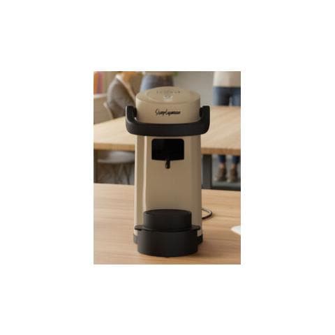Simplymoon Macchina da Caffè a Cialde ESE 44mm - Multifunzione per Espresso, Infusi e Bevande Calde, Pressione 15 bar, Serbatoio 0.9L - Sabbia - Foto 4