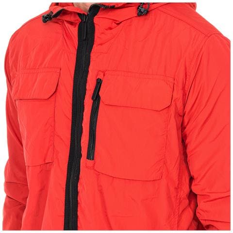 Giacca Impermeabile Con Cappuccio Fisso M5010032a Da Uomo - Foto 2