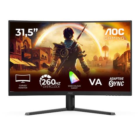 G4 C32G42ZE Monitor PC 80 cm (31.5") 1920 x 1080 Pixel Full HD LED Nero, Rosso - Foto 1