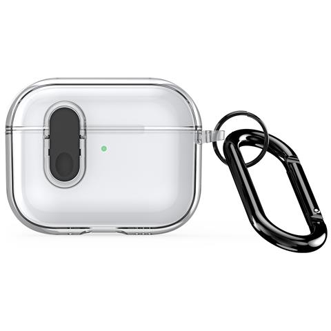Custodia per AirPods Protective per Apple AirPods Protective - TPU, Trasparente, Nero - Foto 1