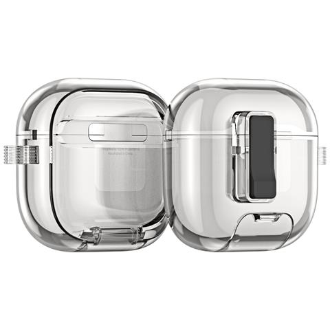 Custodia per AirPods Protective per Apple AirPods Protective - TPU, Trasparente, Nero - Foto 1