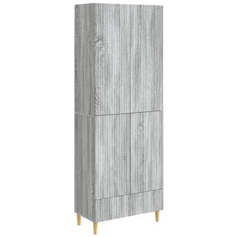 Set di armadi 2 pcs 66 x 34,5 x 95 cm Legno ingegnerizzato - Foto 1