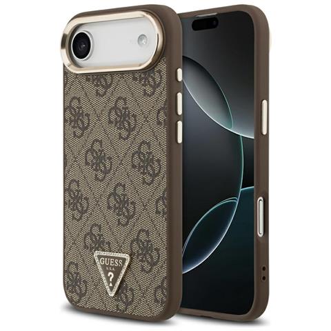 Custodia Per Iphone Con Magsafe Marrone /oro Guess - Foto 1