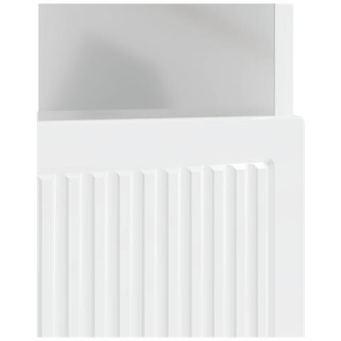 Mobile TV LED Bianco Lucido Legno ingegnerizzato - Foto 9