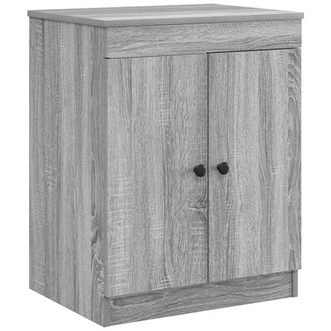 Set di mobili per il bagno Sonoma grigio Legno ingegnerizzato - Foto 10