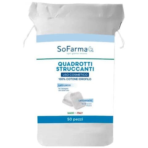 Quadrotti Struccanti 50 Pezzi Sofarmapiu' - Foto 1