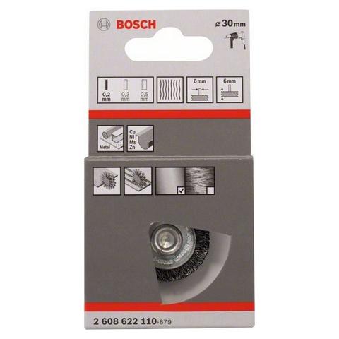 Spazzola a Disco 3 cm Ruota a Raggi di Filo di Acciaio - Foto 1